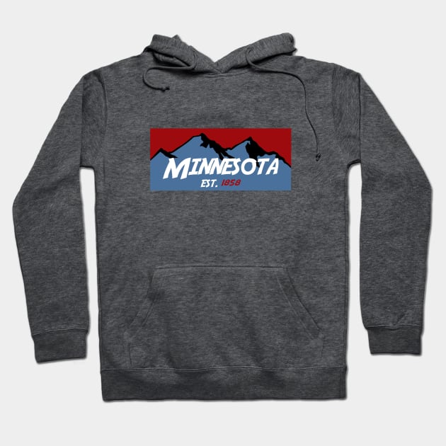 Minnesota Mountains Hoodie by AdventureFinder